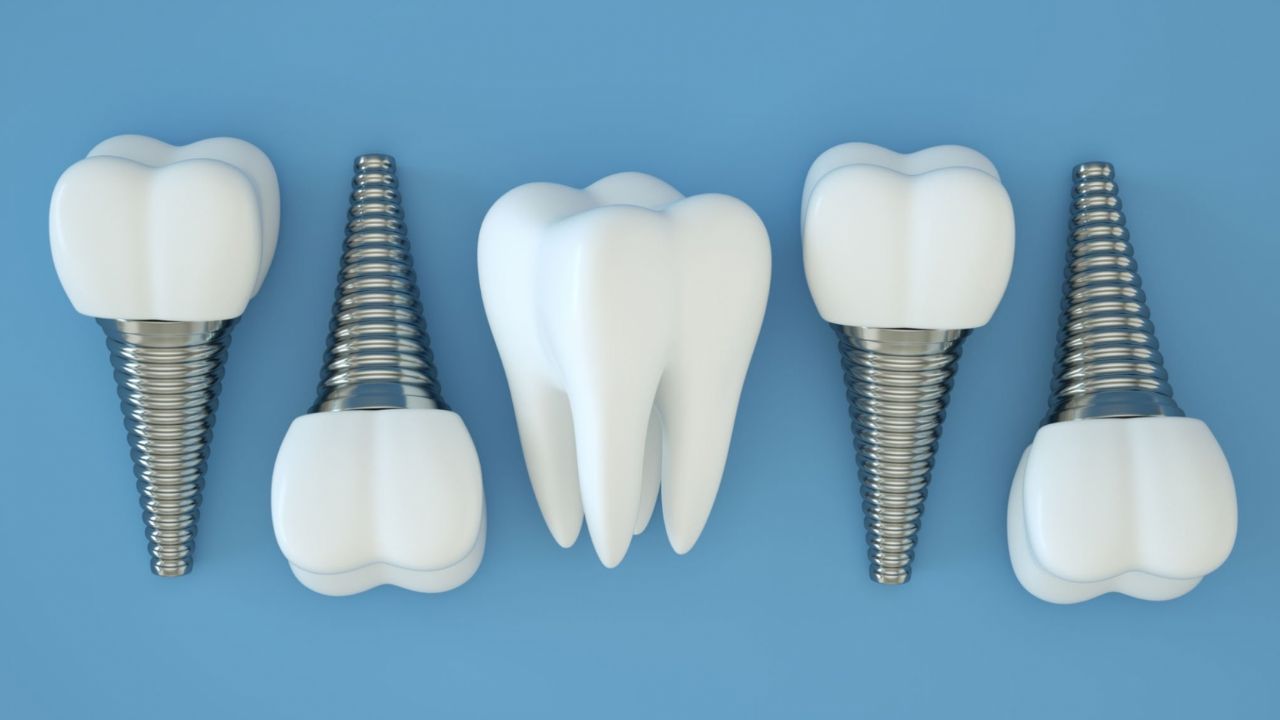 Interior moderno do consultório odontológico